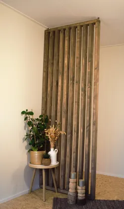 Dritto roomdivider taupe MENK
